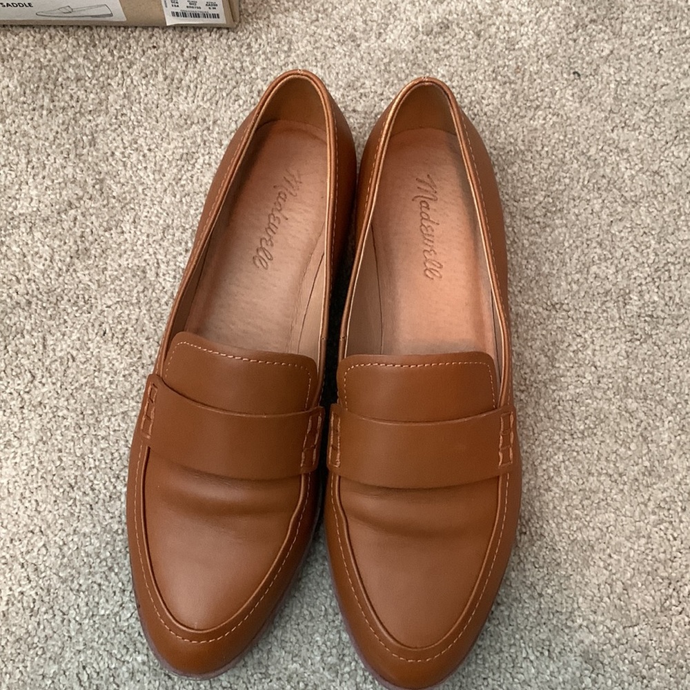 Madewell Leather Penny Loafers